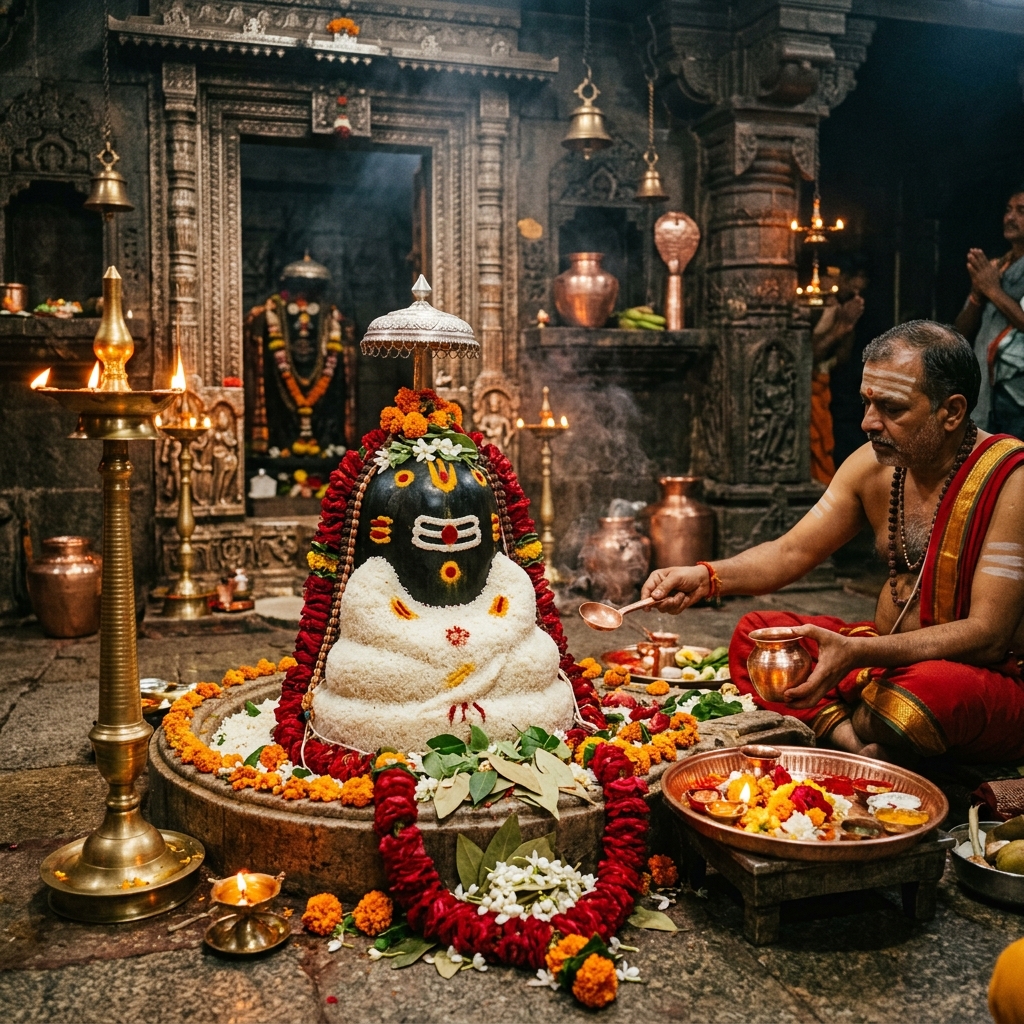 मंगल दोष भात पूजा मंगलनाथ मंदिर